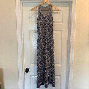 Athleta Printed Racerback Maxi Dress, S